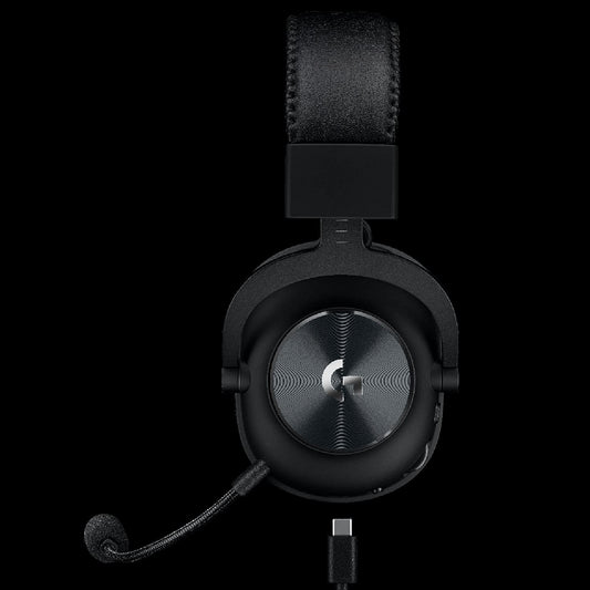Logitech G PRO X Wireless LIGHTSPEED Spelheadsetet med Blue VO!CE-mikrofonfilterteknik, PRO-G-högtalarelement på 50mm, DTS Headphone: X 2.0, 20+ timmars batteritid, PC, PS5, PS4, Switch - Svart