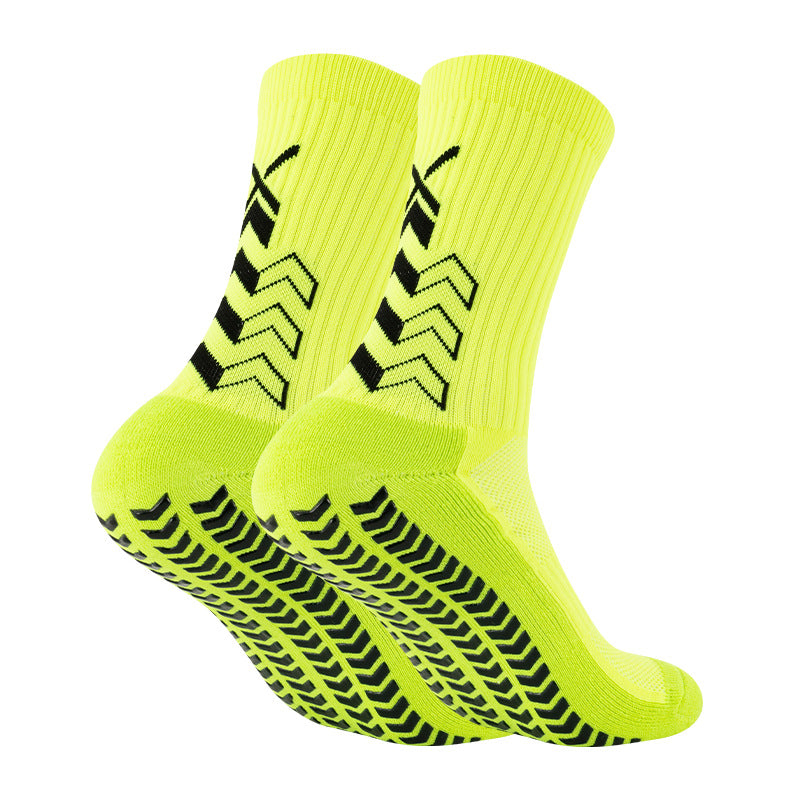 Thickened Middle Arrow Dispensing Towel Bottom Long Tube Non-slip Socks