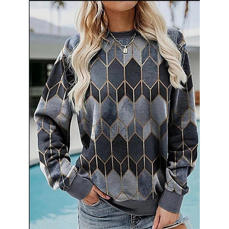 Winter Christmas Hooded Sweater Printed Men And Women Loose Casual
