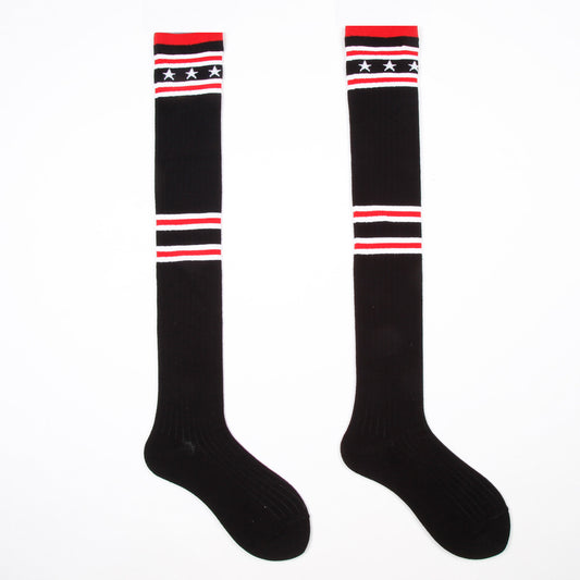 Star Stripes Women's Silicone Non-slip Stockings Over The Knee
