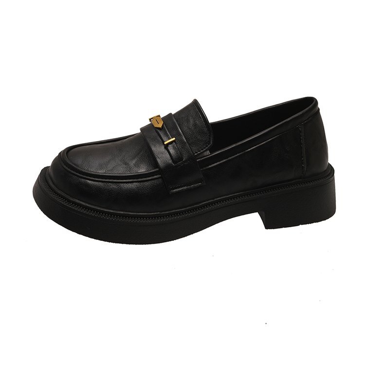 Soft Bottom Soft Surface Small Leather Shoes