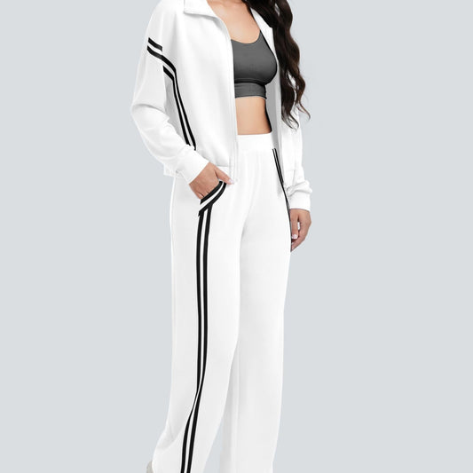 Autumn Suit Women's Side Double Strip