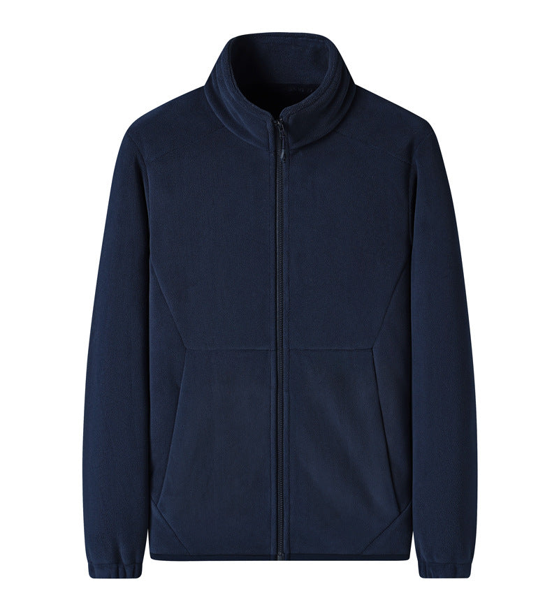 Sweater Couple Lambswool Double-sided Fleece Jacket