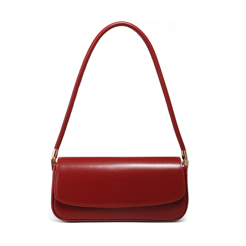 Genuine Leather Women's Bag Saddle Commuter Underarm