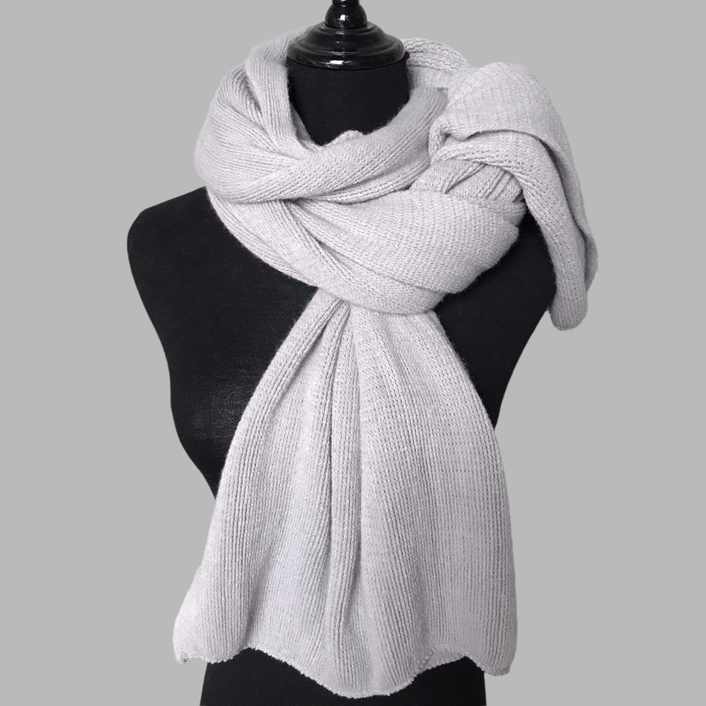 Ladies Scarf Warm Winter Solid Color  Cashmere
