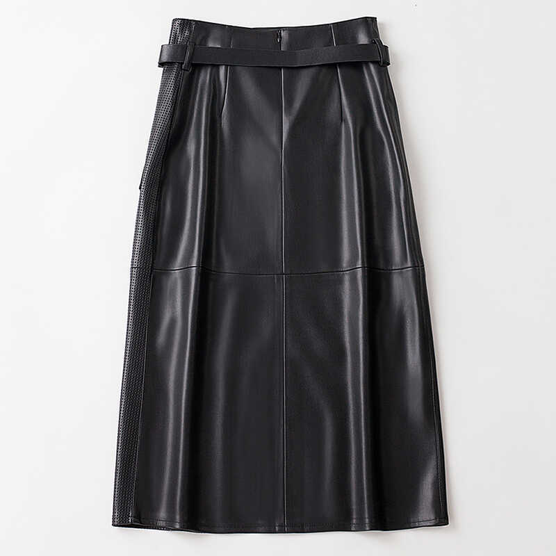 Women's High Waist Slimming Hip Skirt Mid-length