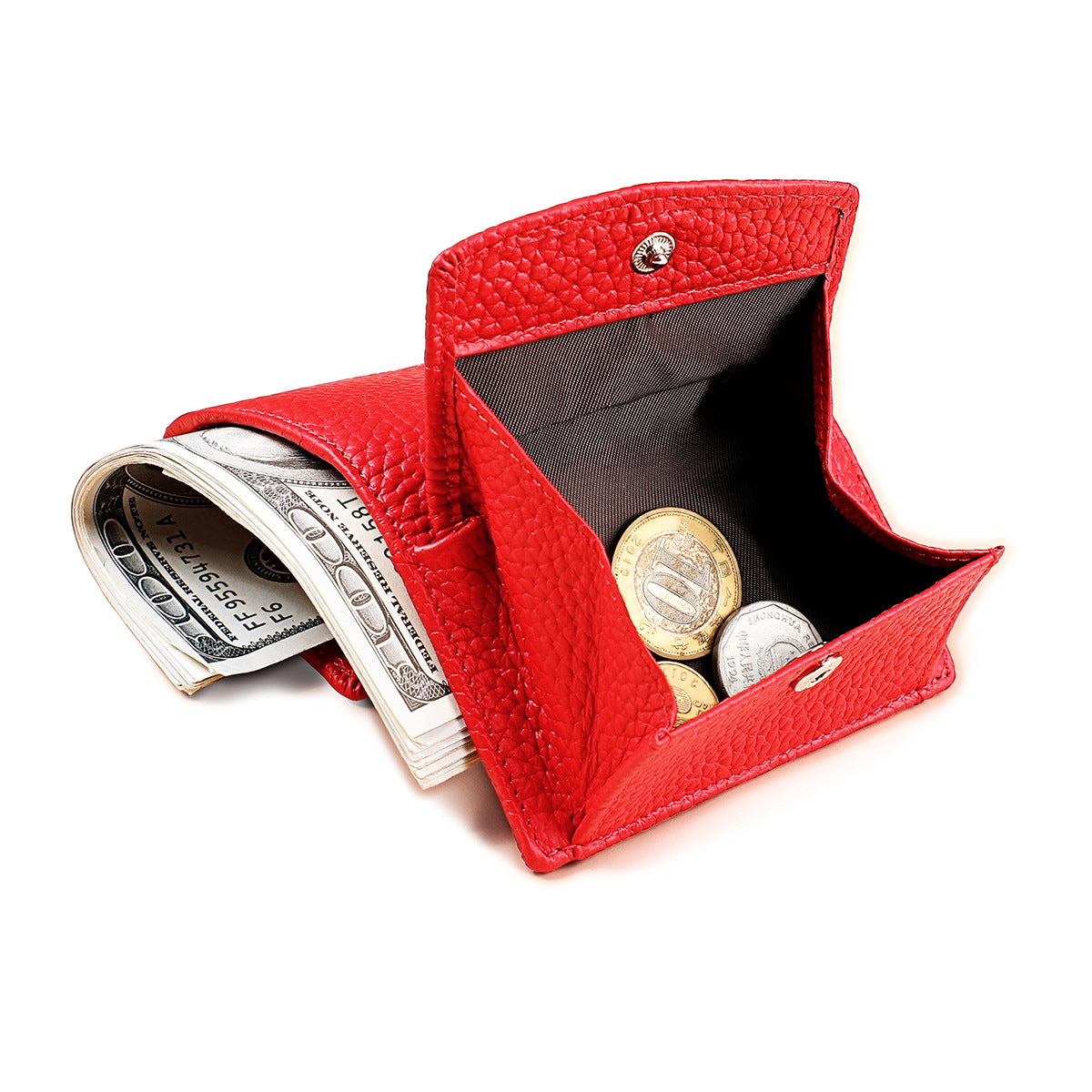 Anti Demagnetization Coin Loose Bag Wallet Short Style Women's Wallet