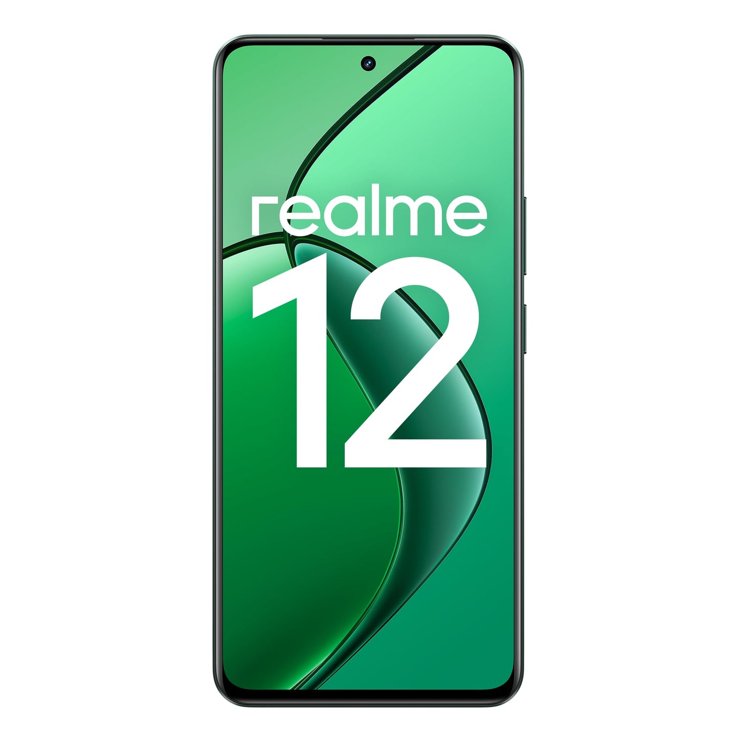 realme Smartphone 12 4G 8 + 128 GB, 67 W SUPERVOOC-laddning, Snapdragon 685-chipset, 120 Hz AMOLED FHD+-skärm, Sony LYT-600 OIS kamera, 5 000 mAh massivt batteri, Pioneer grön (ingen adapter)