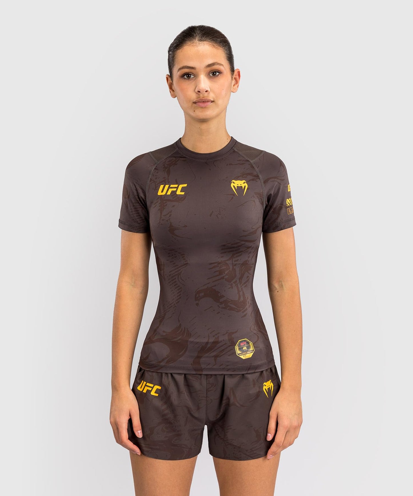 Venum UFC Fusion Fight Week Rashguard Performance kortärmad dam