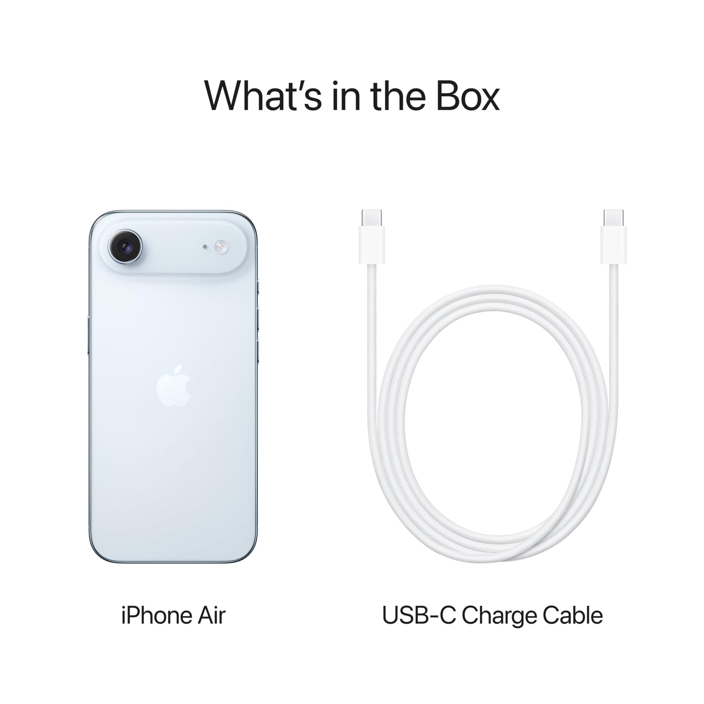 Apple iPhone Air (256 GB) - himmelsblå