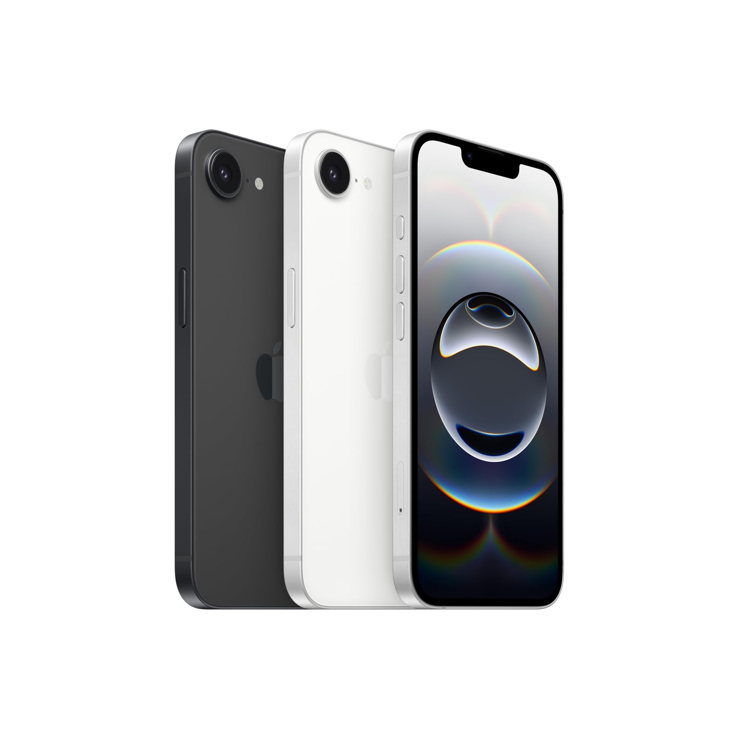 Apple iPhone 16e 128 GB: Byggd för Apple Intelligence, A18-chip, superlång batteritid, 48 MP Fusion-kamera, 6,1-tums Super Retina XDR-skärm – vit