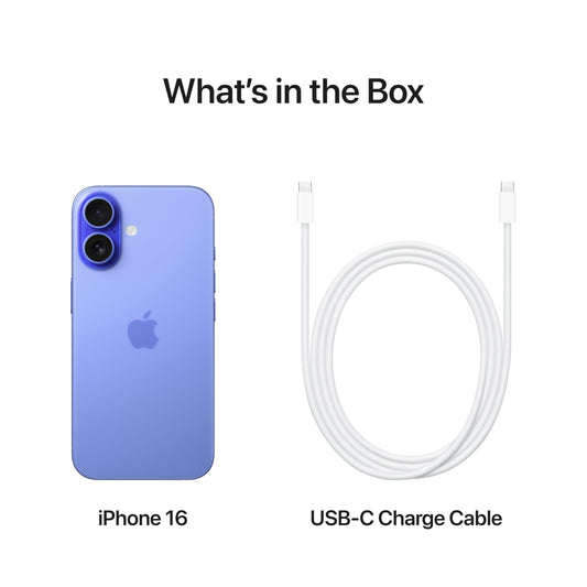 Apple iPhone 16 (128 GB) - ultramarin