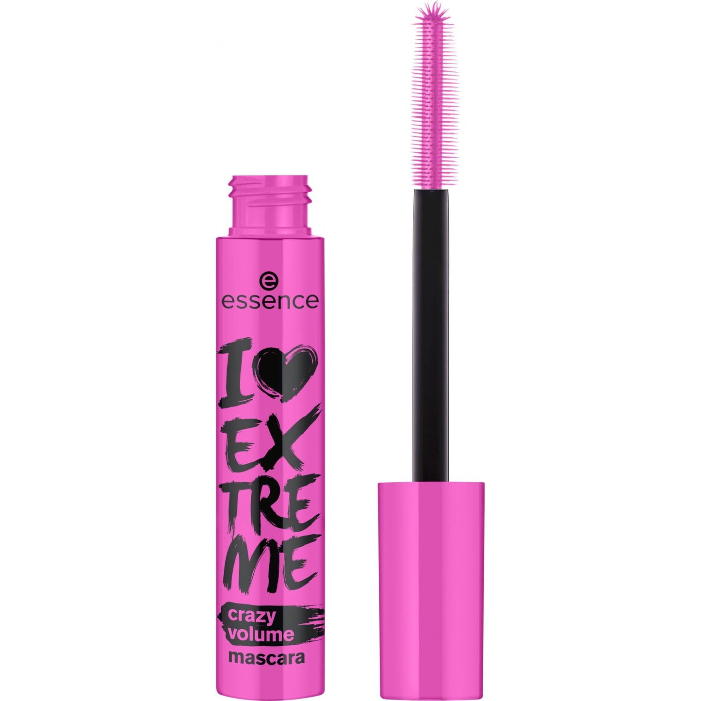 essence cosmetics I love extreme Mascara, Svart, 12 ml