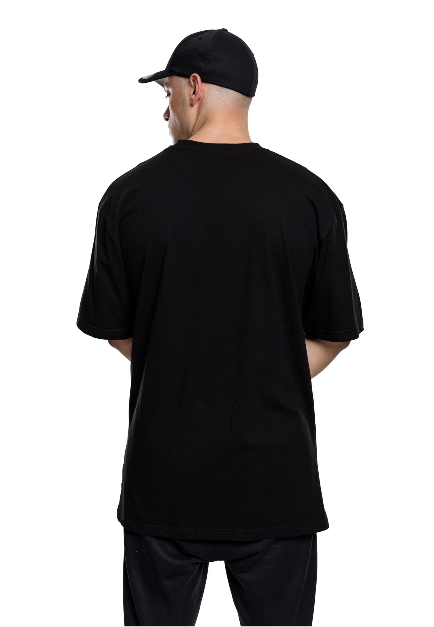 Flex Fit Unisex Flexfit Wooly Combed, Svart, L-XL