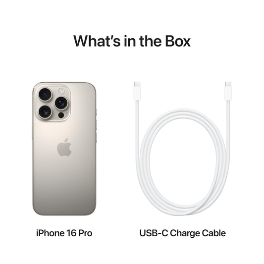 Apple iPhone 16 Pro (256 GB) - naturligt titan