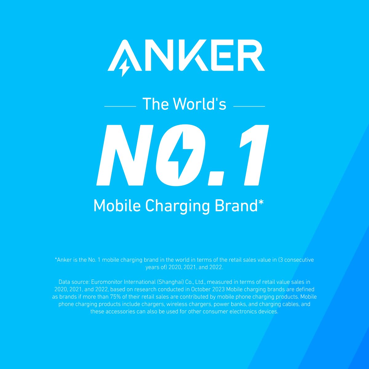 Anker Type-C-kabel 3 m, 100 W, USB-C till USB-C Kabel för iPhone 16 15-serien, Samsung Galaxy S24 S23 S222 MacBook Pro Air, iPad Pro Air, Pixel Switch, LG och fler (svart)