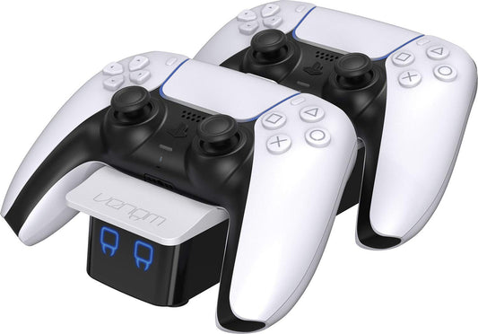 Venom PS5 Controller Dual Charging Station - Vit (PS5)