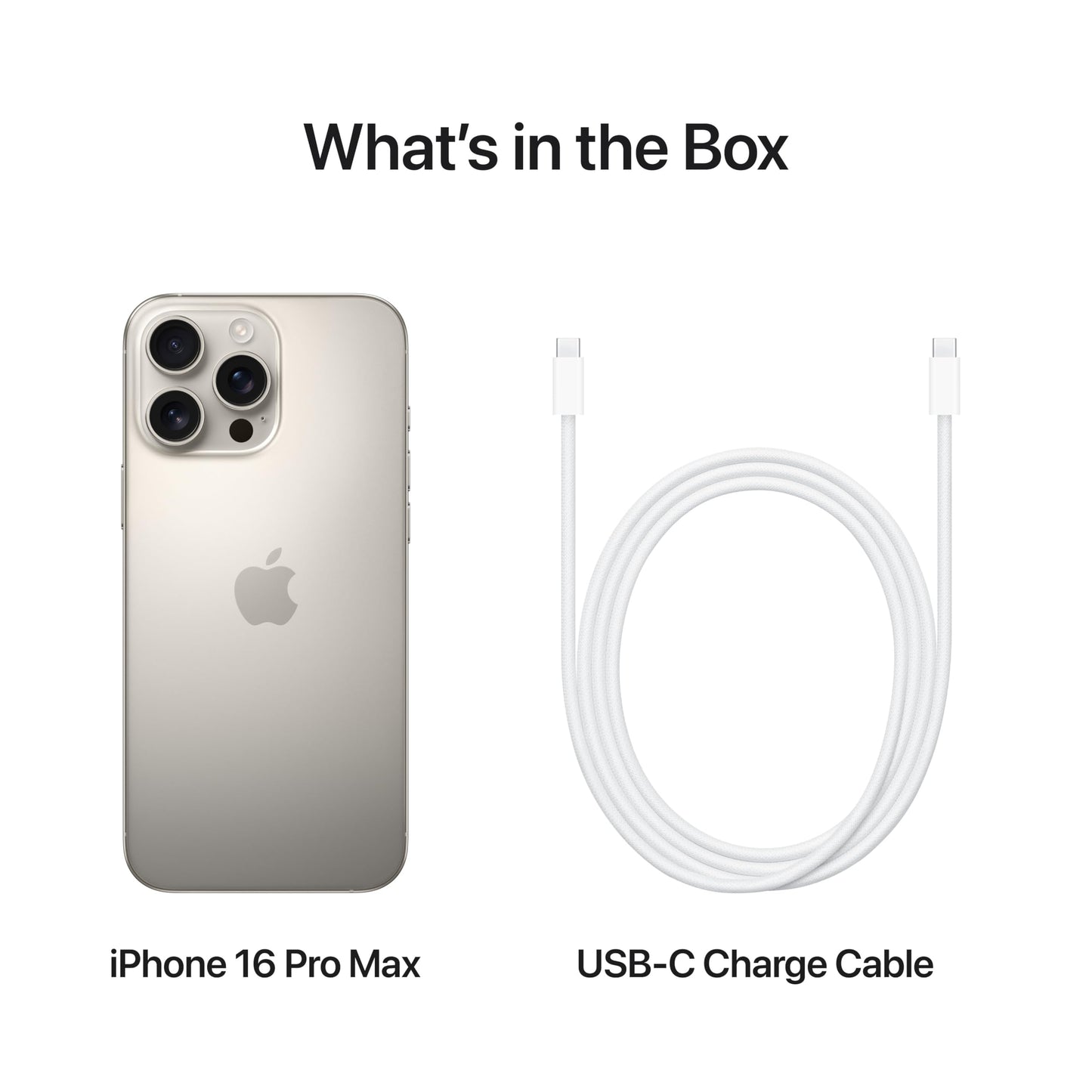 Apple iPhone 16 Pro Max (256 GB) - naturligt titan