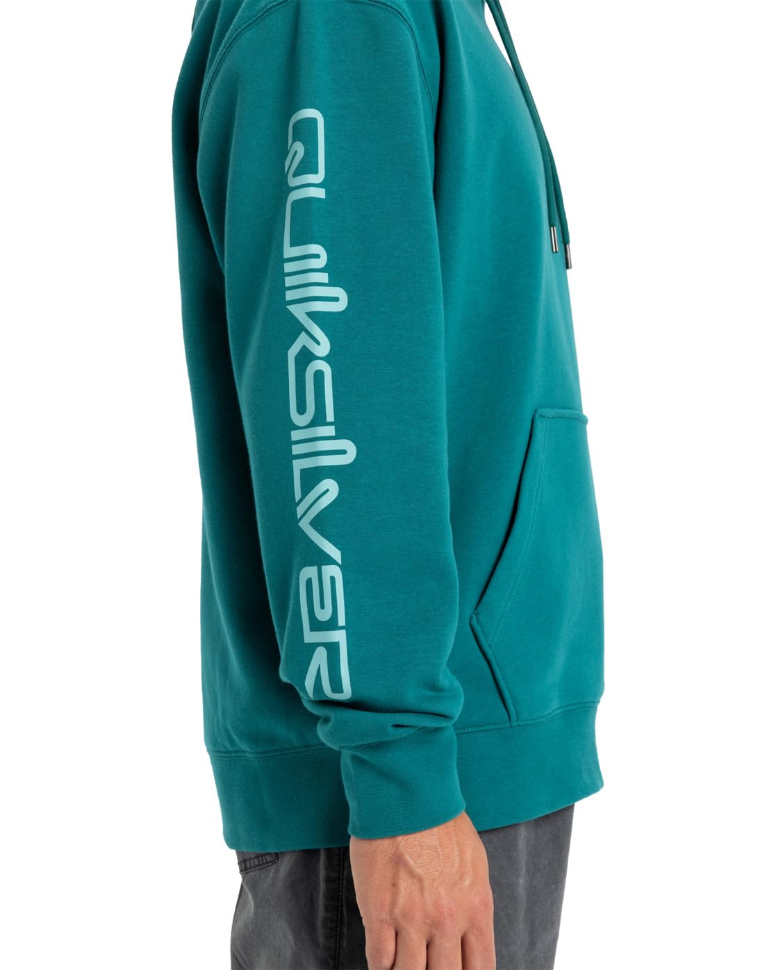 Quiksilver herr Omni Logo Hoodie Pullover-tröja (1-pack)
