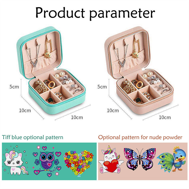 Diamond Painting Jewelry Storage Box Animal Diy Round Diamond 5D