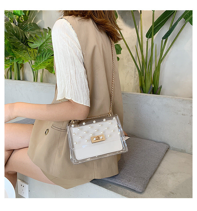 Transparent jelly bag