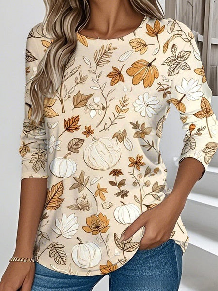 Halloween Style Shirt Printed T-shirt From Europe And America
