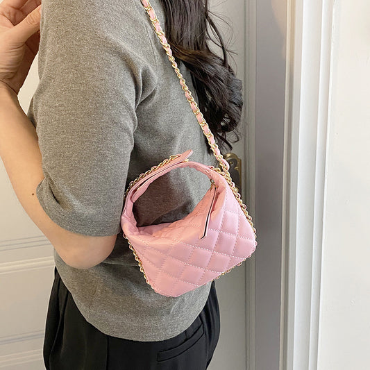 Women's Embroidery Thread Textured Handbag