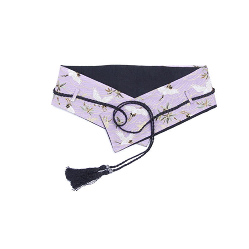 Decorative Japanese Style Retro Waist Tassel Strap