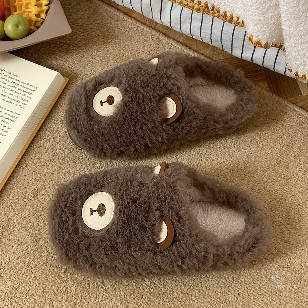 Cute Animal Slippers Girl Fashion Home