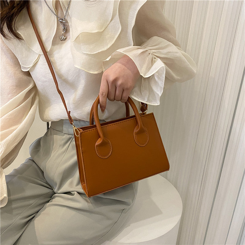 Retro Casual Fashion Portable Small Square Bag For Women