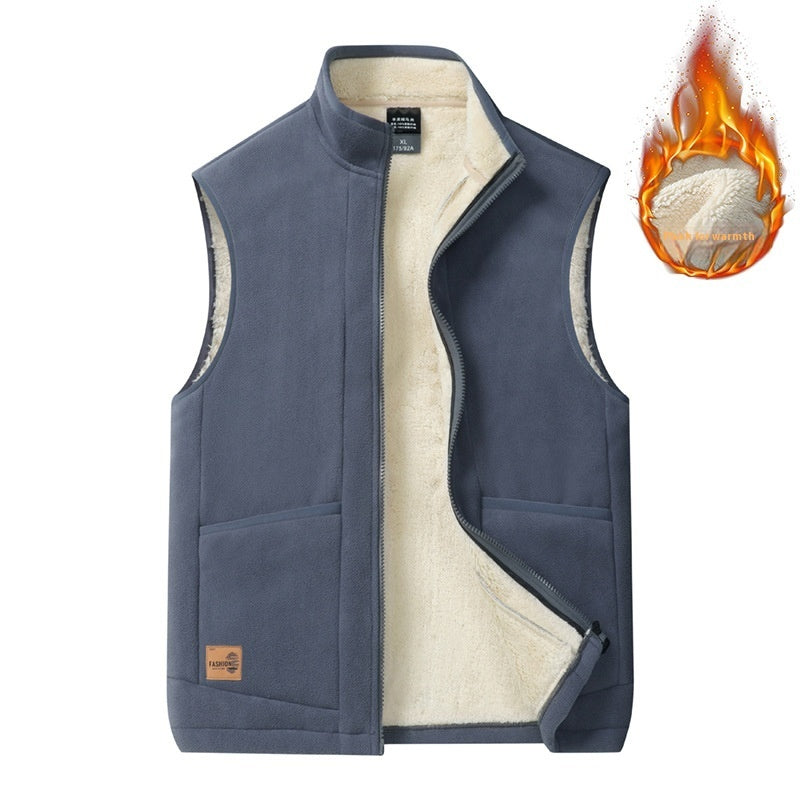 Lambswool Vest Men's Autumn And Winter