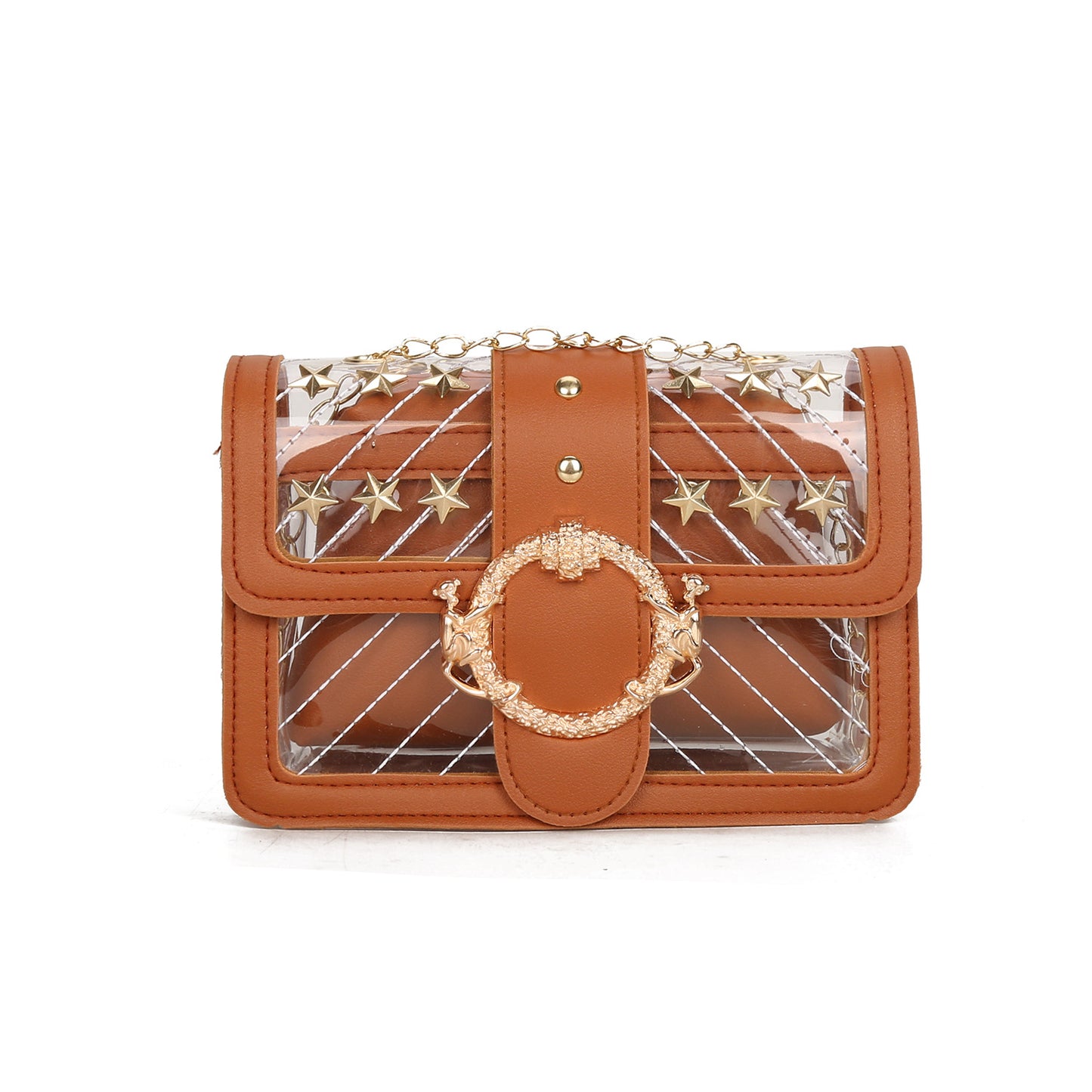 Wild transparent small bag