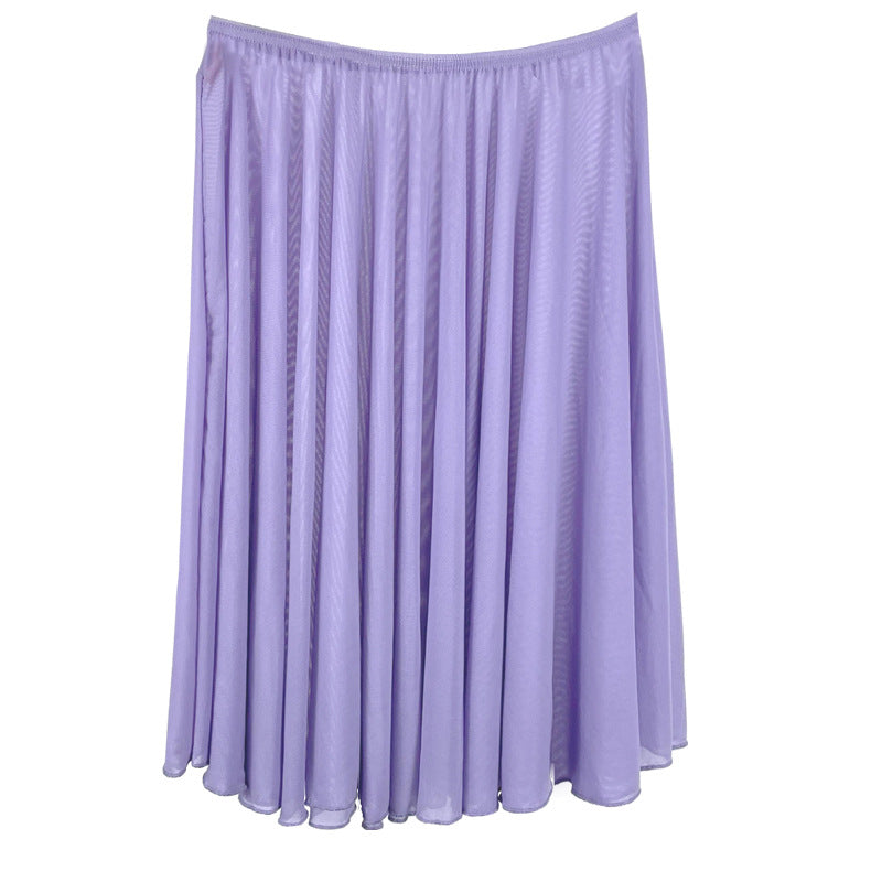 Ballet Practice Clothes Dancing Dress Gym Outfit Veil Skirt Skirt