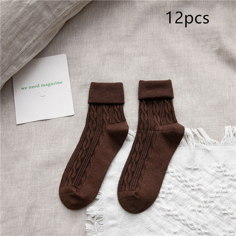 Japanese warm cotton socks