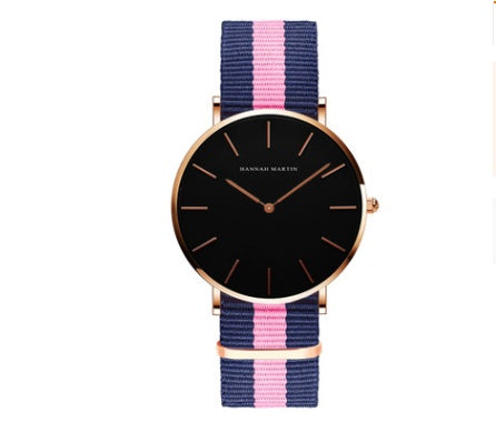 Simple quartz waterproof watch