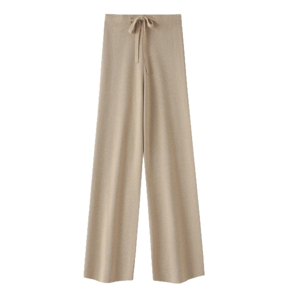 Womens Fashionable Casual Soft Knit Pants
