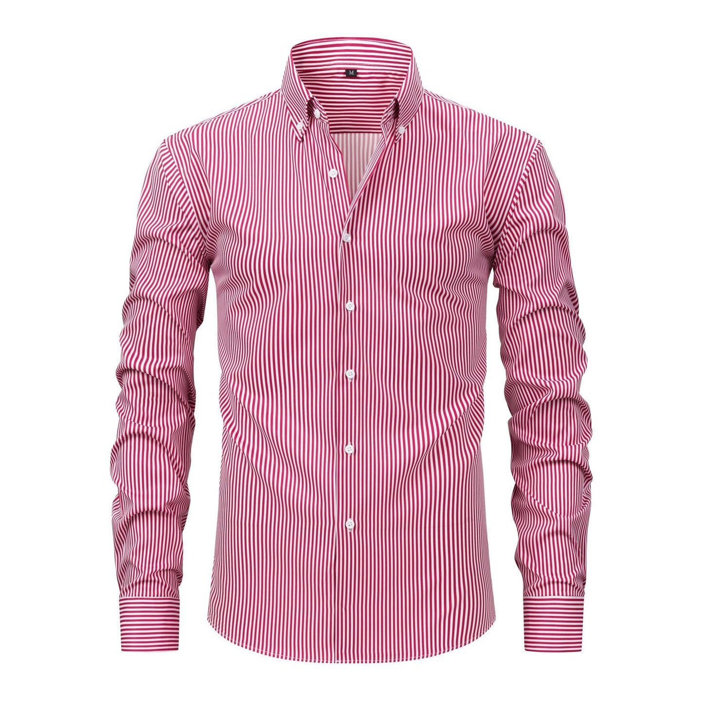 Four-sided Stretch Digital Printing Striped Long Sleeve