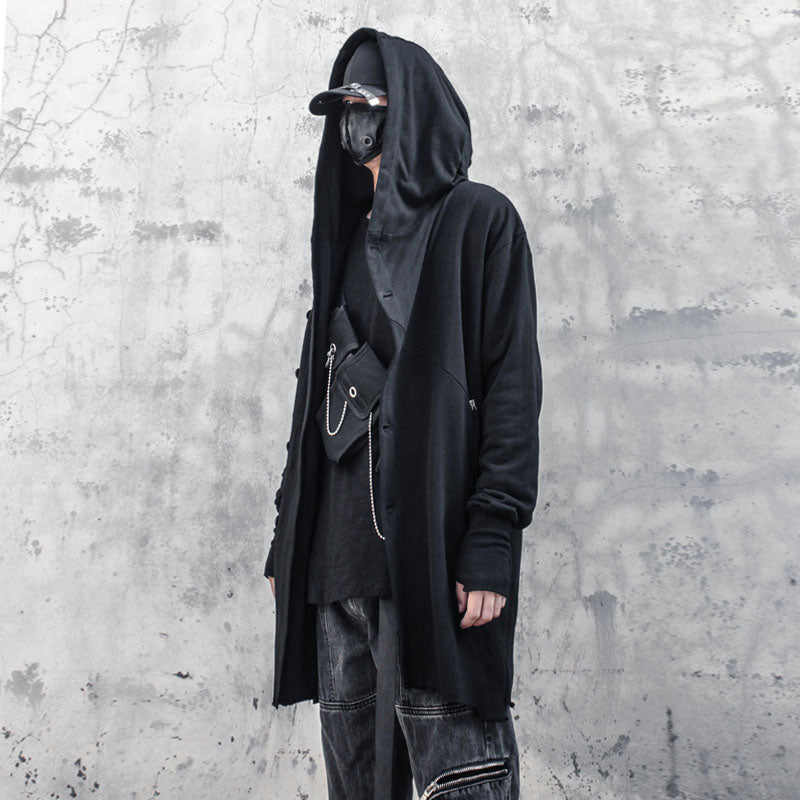Nengfeng Jacket Men's Funeral Hooded Yamamoto Coat
