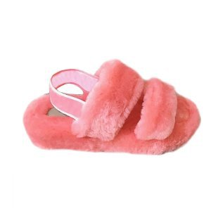 Indoor leisure flat-heel solid color slippers