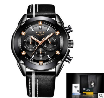 Casual waterproof business sports quartz watch