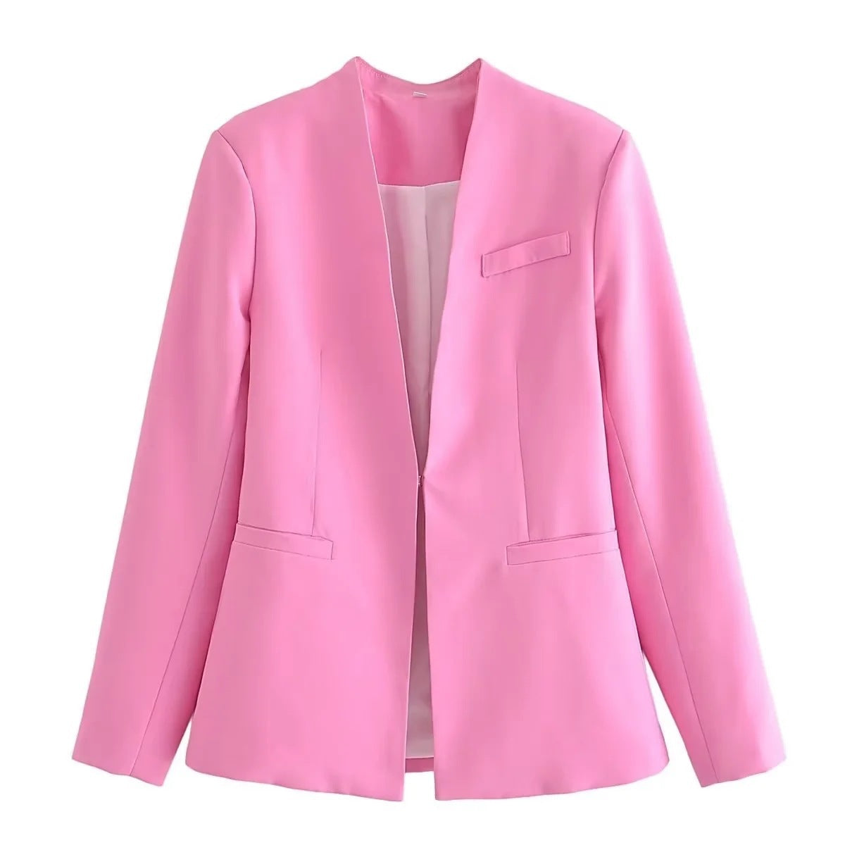 Ladies New Solid Color Suit Jacket Women