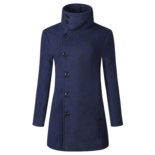New fashion casual big Lapel men's slim fit
