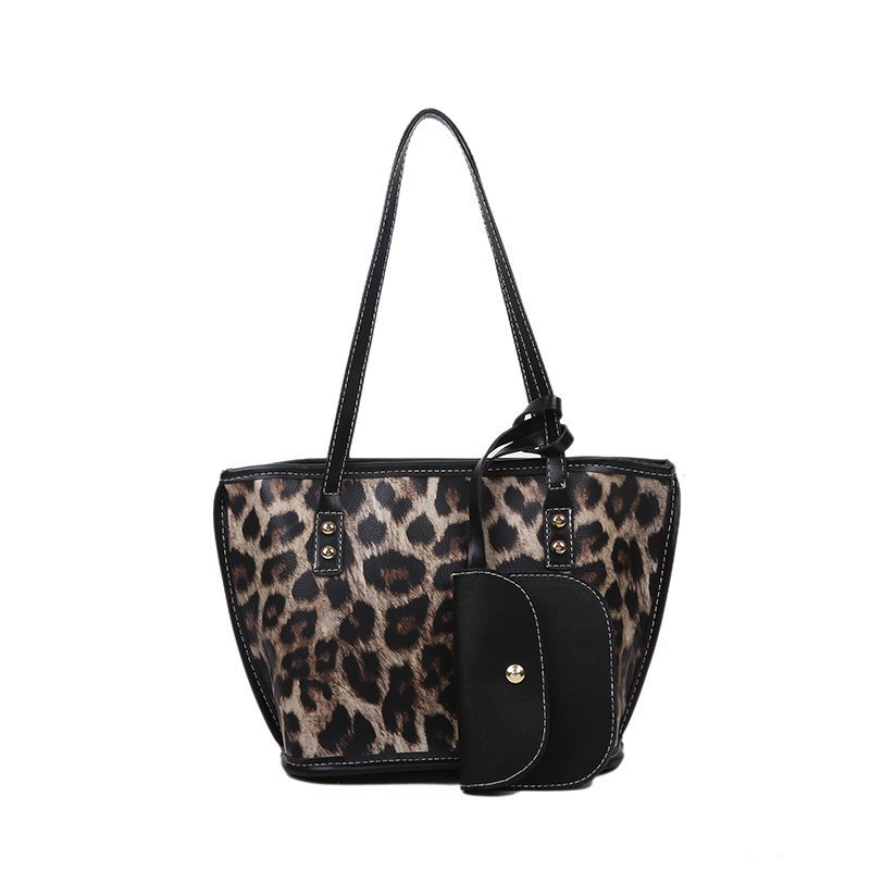 Leopard Print Large Capacity Shoulder Bag