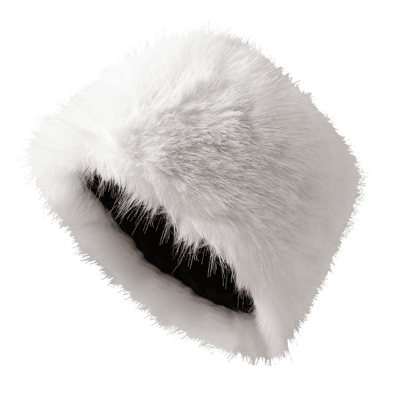 Earflaps Northeast Bucket Plush Bucket Hat