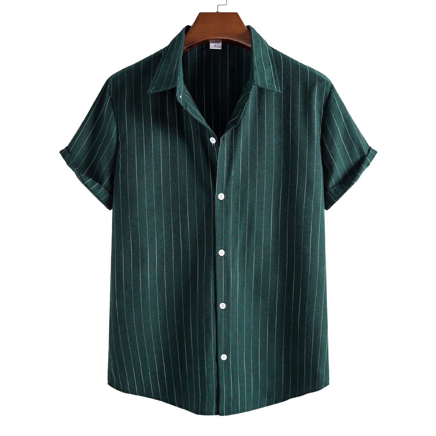 Casual Striped Short Sleeve Shirt
