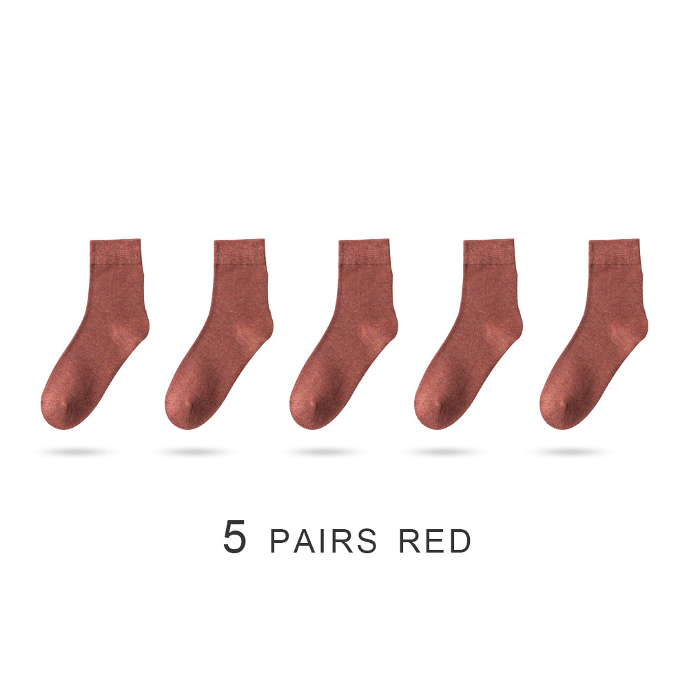 White Ladies Summer Thin Deodorant Sweat-absorbent Black Stockings