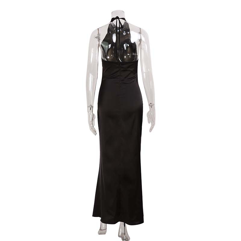 Womens Fashion Textured Figure-hugging Dress