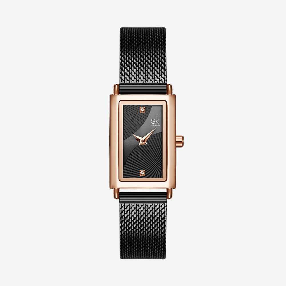 Stylish simple waterproof quartz watch