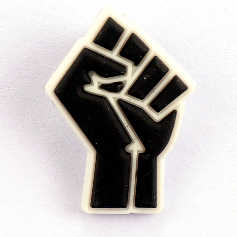 Charms Tilbehør Black Lives Matter BGM BLM Dollar Skodekoration