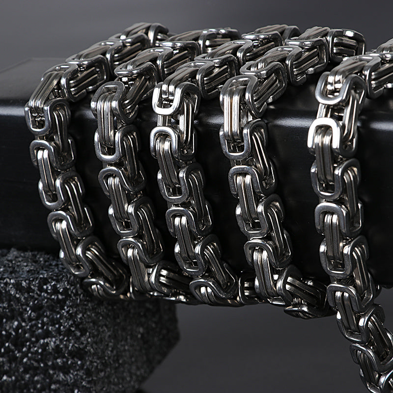 Titanium Steel Bracelet Dragon Spine Bracelet Stainless Steel